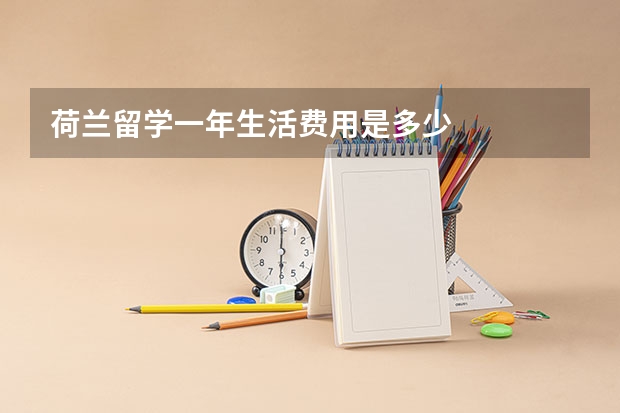 荷兰留学一年生活费用是多少