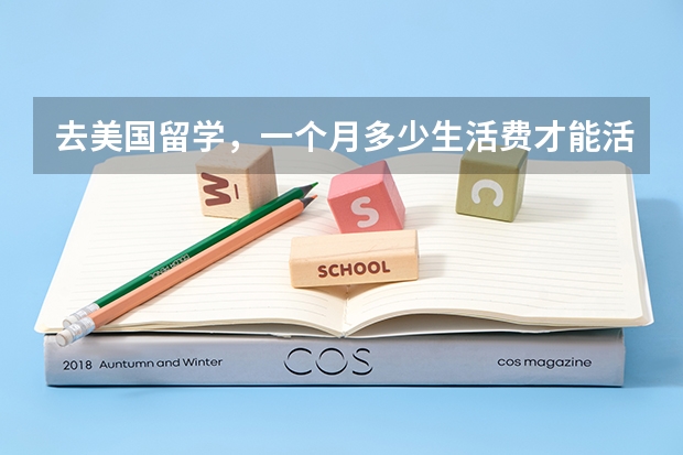 去美国留学，一个月多少生活费才能活得像人