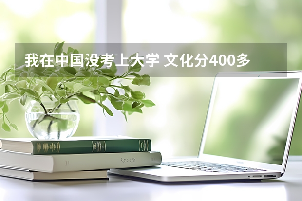 我在中国没考上大学 文化分400多点。 我能去外国留学吗？俄国或者是美国之类的