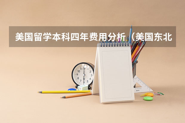 美国留学本科四年费用分析（美国东北大学本科入学要求及留学费用）