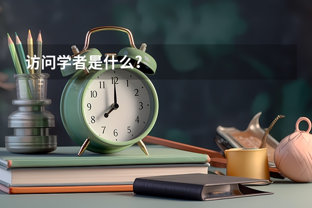 访问学者是什么?