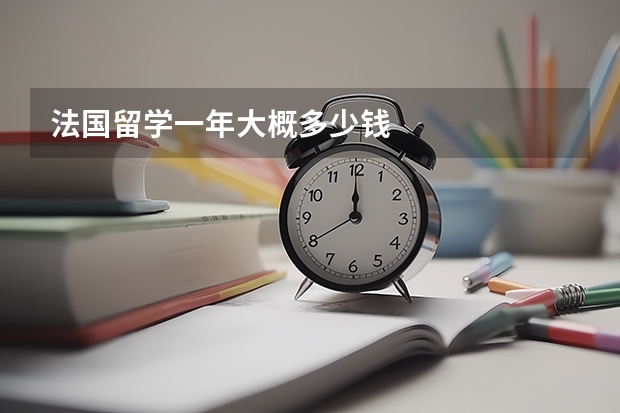 法国留学一年大概多少钱