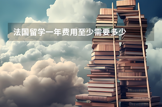 法国留学一年费用至少需要多少