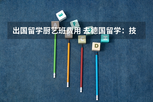 出国留学厨艺班费用 去德国留学：技术型留学为就业打好基础