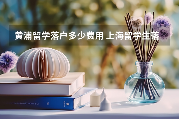 黄浦留学落户多少费用 上海留学生落户流程