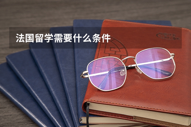 法国留学需要什么条件