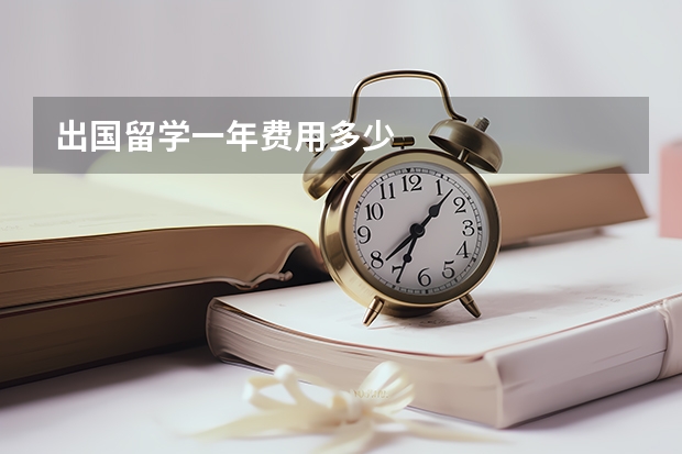 出国留学一年费用多少