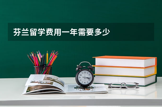 芬兰留学费用一年需要多少