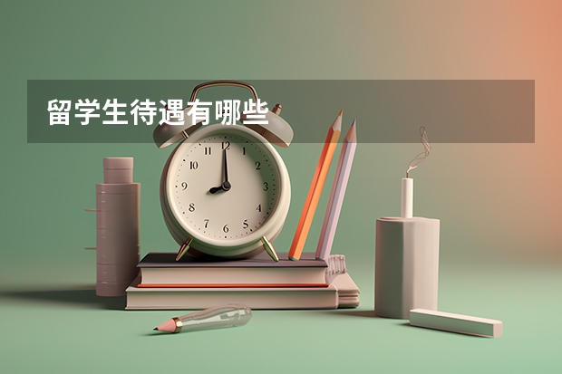 留学生待遇有哪些