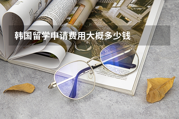 韩国留学申请费用大概多少钱
