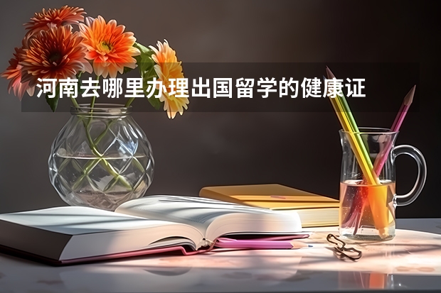 河南去哪里办理出国留学的健康证