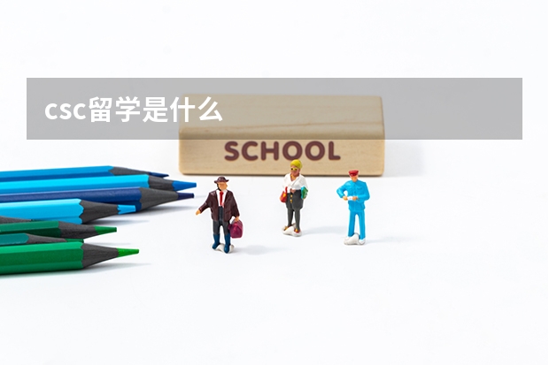 csc留学是什么
