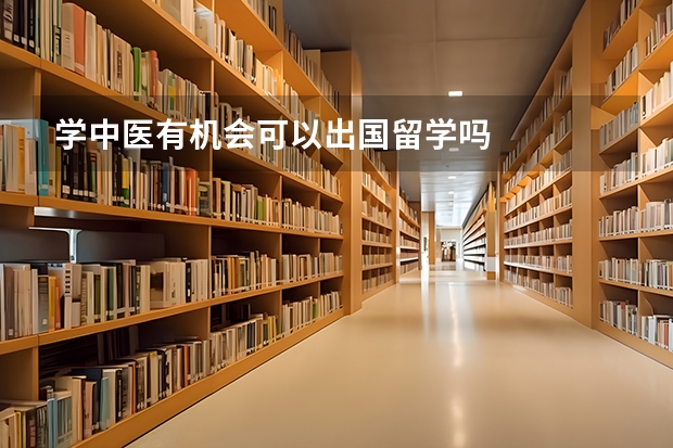 学中医有机会可以出国留学吗