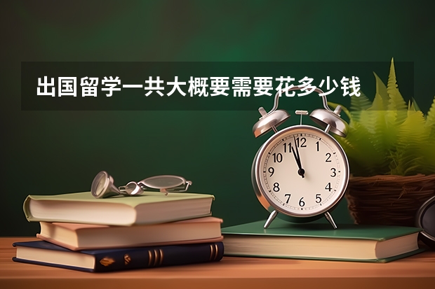 出国留学一共大概要需要花多少钱