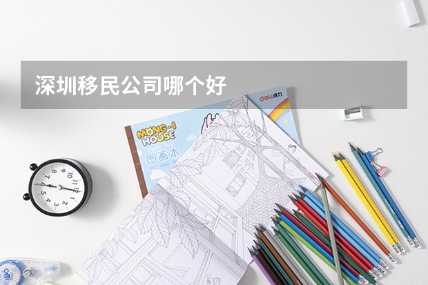 深圳移民公司哪个好