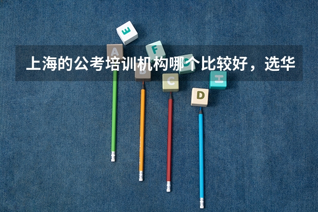 上海的公考培训机构哪个比较好，选华‏智公考还是中公教育啊？