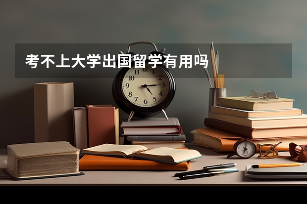 考不上大学出国留学有用吗