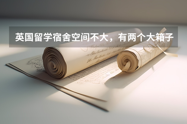 英国留学宿舍空间不大，有两个大箱子，有寄存或者怎么放才能节省空间
