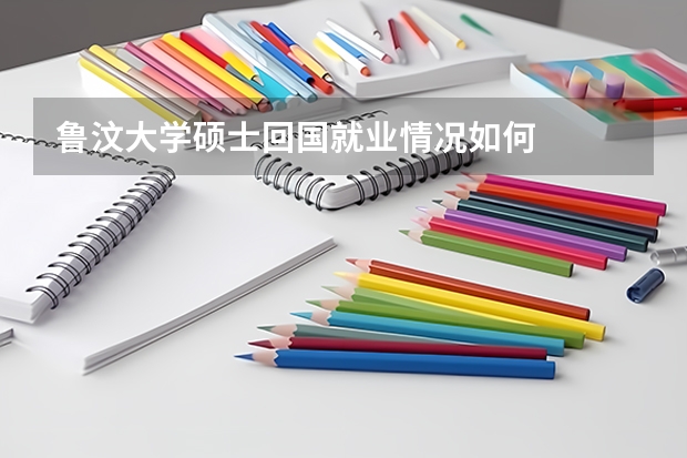 鲁汶大学硕士回国就业情况如何