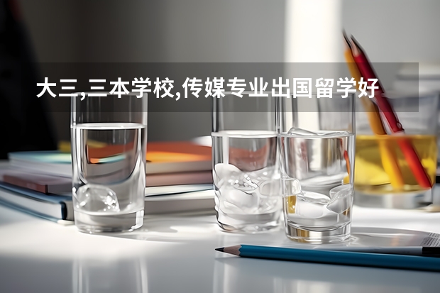 大三,三本学校,传媒专业出国留学好吗