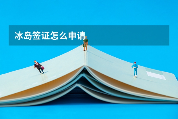 冰岛签证怎么申请