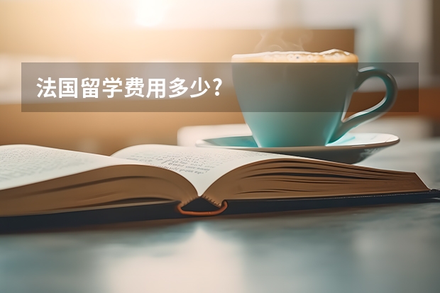 法国留学费用多少?
