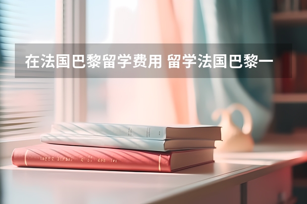 在法国巴黎留学费用 留学法国巴黎一年所需要的费用预算