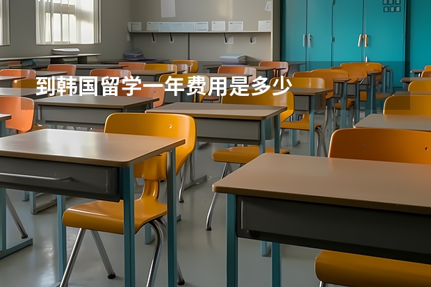 到韩国留学一年费用是多少