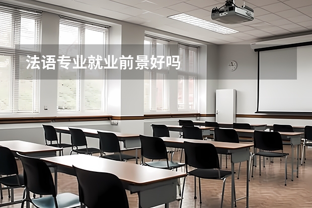 法语专业就业前景好吗