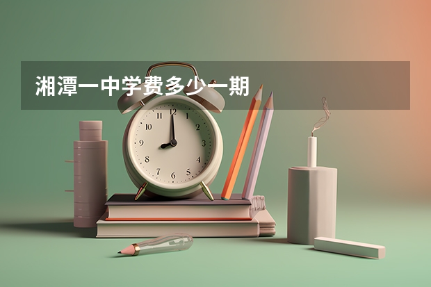 湘潭一中学费多少一期