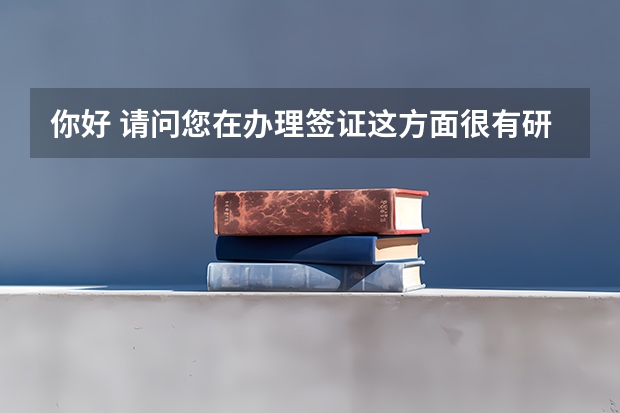 你好 请问您在办理签证这方面很有研究,很专业吗?我是河北人,想要了解一下。
