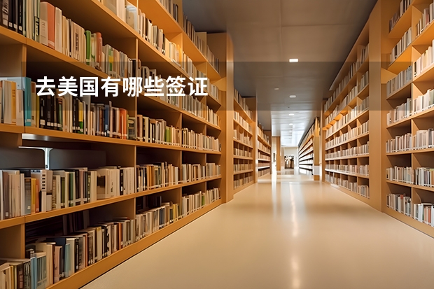 去美国有哪些签证