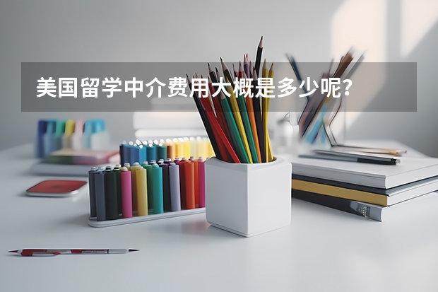美国留学中介费用大概是多少呢？