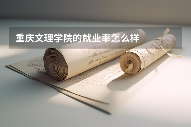 重庆文理学院的就业率怎么样